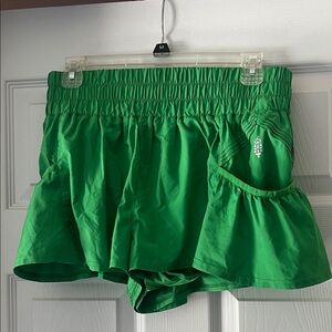 FP Movement by Free People The Way Home Green Shorts